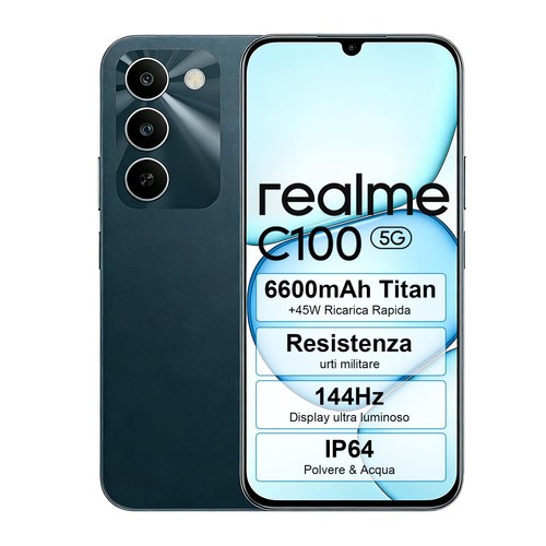 Realme c100 smartphone - realme, 5g